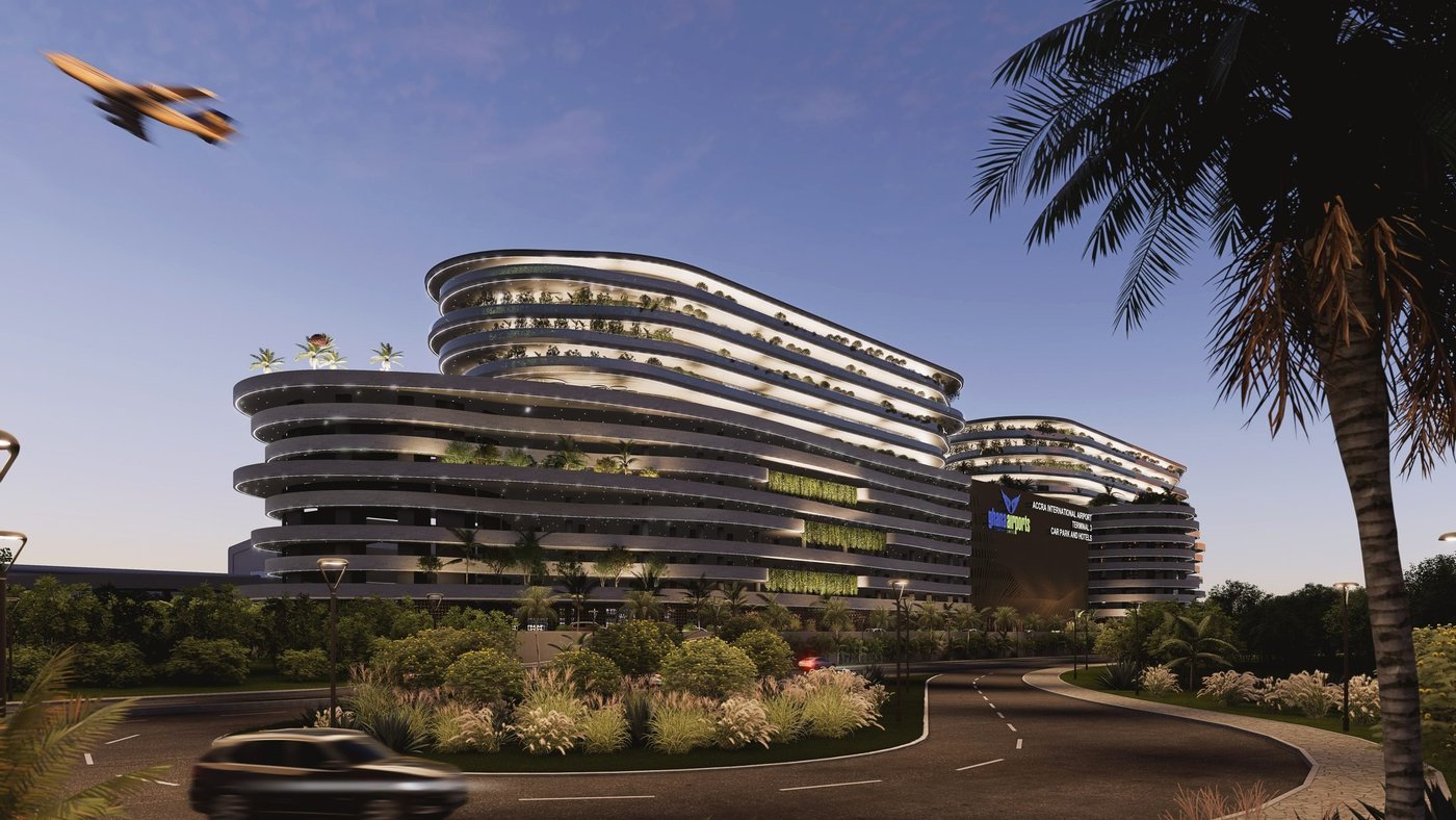 Accra International Airport Terminal 3 Car Park and Hotels